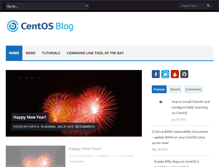 Tablet Screenshot of centosblog.com